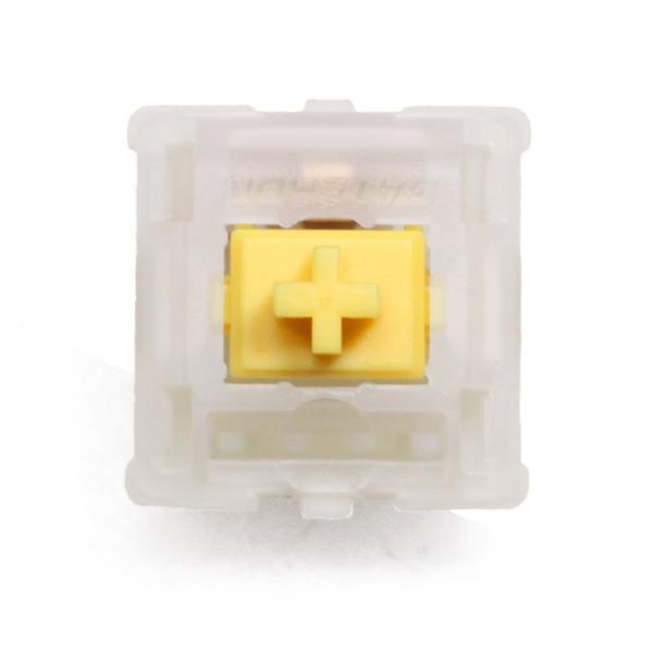 keyboards milky yellow switch extras 5pin rgb linear 63g mx stem for mechanical keyboard 50m with acrylic base case
keyboards milky yellow switch extras 5pin rgb linear 63g mx stem for mechanical keyboard 50m with acrylic base case