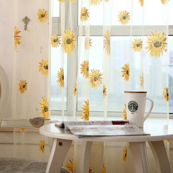 curtain & drapes country style tulle sheer sun flower printed window balcony curtains for home living room decoration in the kitchen cafe
curtain & drapes country style tulle sheer sun flower printed window balcony curtains for home living room decoration in the kitchen cafe