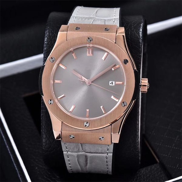 men's wrist watch three needle simple design, automatic movement, quality assurance, steel shell, cow belt, sapphire mirror 45mm, Slivery;brown
men's wrist watch three needle simple design, automatic movement, quality assurance, steel shell, cow belt, sapphire mirror 45mm, Slivery;brown