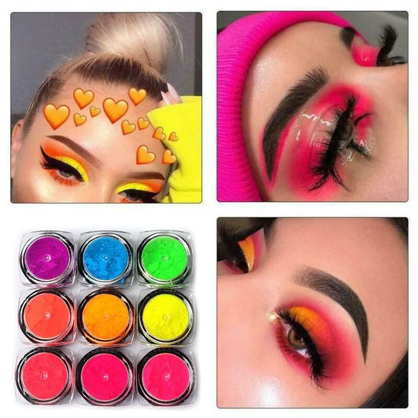 nail glitter 9 colors neon pigment powder eyeshadow fluorescent gradient shiny dust diy art decoration manicure, Silver;gold
nail glitter 9 colors neon pigment powder eyeshadow fluorescent gradient shiny dust diy art decoration manicure, Silver;gold