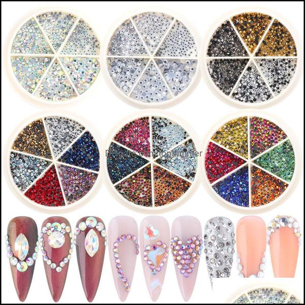 decorations nail art salon health & beautynail beauty rhinestone 6 grid plate resin flat bottom color fingernail decoration drop delivery 20, Silver;gold
decorations nail art salon health & beautynail beauty rhinestone 6 grid plate resin flat bottom color fingernail decoration drop delivery 20, Silver;gold