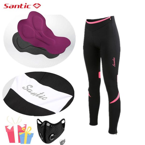 racing pants santic riding bike women fleece 4d cushion pad winter outdoor sports thermal bicycle pant keep warm mtb cycling, Black;blue
racing pants santic riding bike women fleece 4d cushion pad winter outdoor sports thermal bicycle pant keep warm mtb cycling, Black;blue