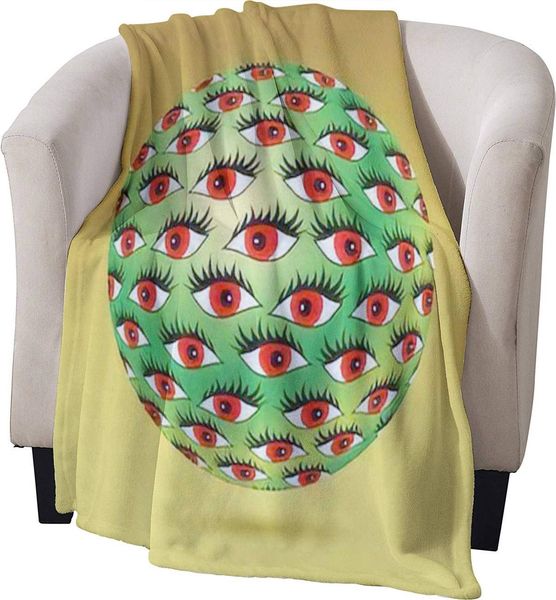 surreal green ball with stylized red eyes unusual magical optical flannel blanket soft throw blanket receiving plush blanket bed
surreal green ball with stylized red eyes unusual magical optical flannel blanket soft throw blanket receiving plush blanket bed
