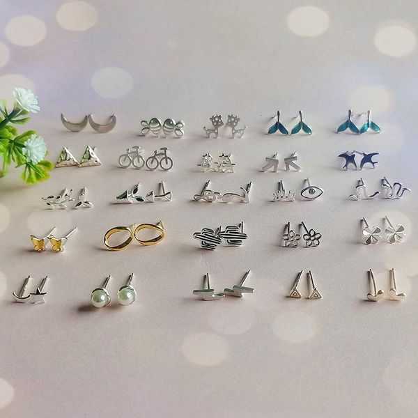 stud ponykiss trendy 925 sterling silver cute animals flower star earrings for woman party fine jewelry minimlist accessory, Golden;silver
stud ponykiss trendy 925 sterling silver cute animals flower star earrings for woman party fine jewelry minimlist accessory, Golden;silver