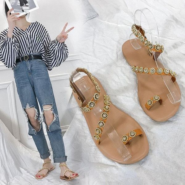 fashion ladies sandals boho strappy rhinestone casual falts shoes woman for summer women zapatos mujer, Black
fashion ladies sandals boho strappy rhinestone casual falts shoes woman for summer women zapatos mujer, Black