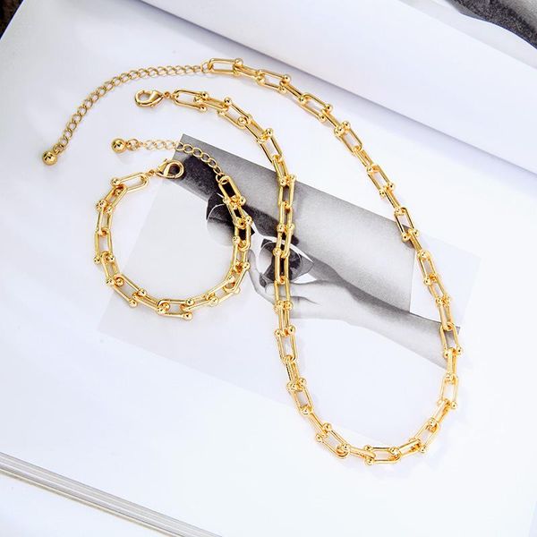 couple fashion elegant sweet bracelet korea wild simple trend stitching chain girlfriend necklace jewelry female charm bracelets, Golden;silver
couple fashion elegant sweet bracelet korea wild simple trend stitching chain girlfriend necklace jewelry female charm bracelets, Golden;silver