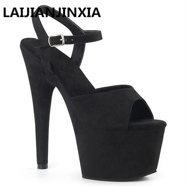 sandals women/girl 17cm high heel shoes sandals, pole dance shoes, wedding, Black
sandals women/girl 17cm high heel shoes sandals, pole dance shoes, wedding, Black