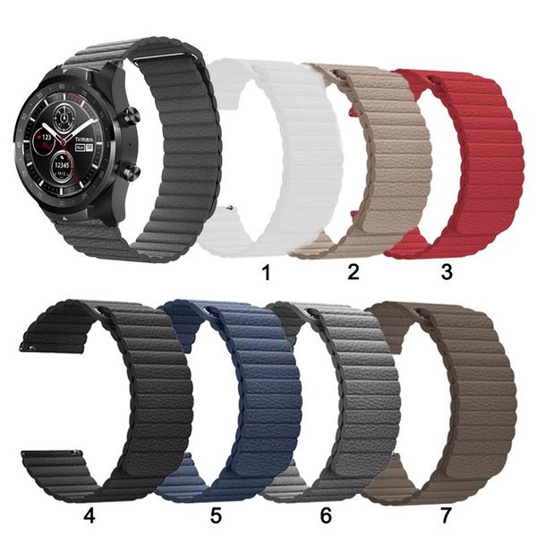 watch bands 20mm 22mm leather loop magnetic band strap for ticwatch pro 3 e2 s2 gtx replacement, Black;brown
watch bands 20mm 22mm leather loop magnetic band strap for ticwatch pro 3 e2 s2 gtx replacement, Black;brown