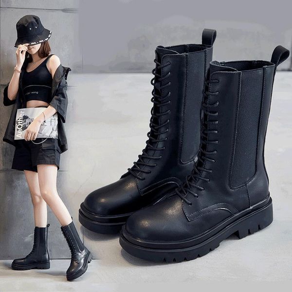 boots female boots autumn high-net red british style zipper elastic chimney breathable women's women smct, Black
boots female boots autumn high-net red british style zipper elastic chimney breathable women's women smct, Black