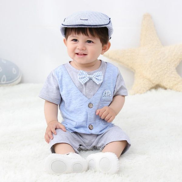 jumpsuits 0-24m born toddler baby boys summer clothes little gentleman suits christening formal party infant romper jumpsuit outfits, Blue
jumpsuits 0-24m born toddler baby boys summer clothes little gentleman suits christening formal party infant romper jumpsuit outfits, Blue
