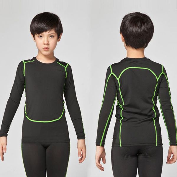 running jerseys kids t shirt sport tees quick dry fitness gym children shirts long sleeve sportswear workout, Black;blue
running jerseys kids t shirt sport tees quick dry fitness gym children shirts long sleeve sportswear workout, Black;blue