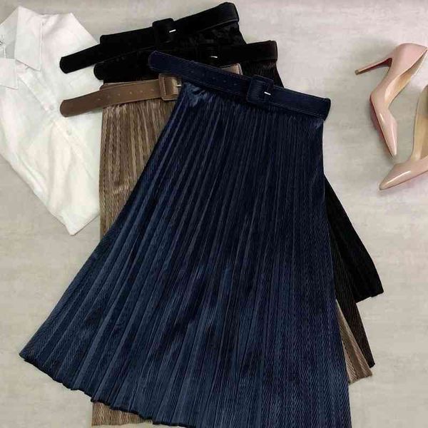 women's pants & capris autumn winter gold velvet thick twill belt pleated skirt high waist long large pleated vintage s womens m3c, Black;white
women's pants & capris autumn winter gold velvet thick twill belt pleated skirt high waist long large pleated vintage s womens m3c, Black;white
