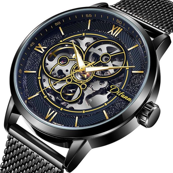 wristwatches mens watches brand mechanical automatic male skeleton wrist for men watch relogio masculino, Slivery;brown
wristwatches mens watches brand mechanical automatic male skeleton wrist for men watch relogio masculino, Slivery;brown