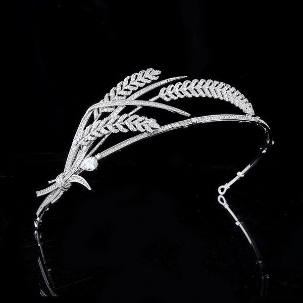 hair clips & barrettes funmode lucky olive leaf crown tiara for women queen rhibnestone wedding accessory dress jewelry wholesale fc28, Golden;silver
hair clips & barrettes funmode lucky olive leaf crown tiara for women queen rhibnestone wedding accessory dress jewelry wholesale fc28, Golden;silver