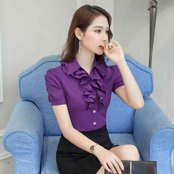 short sleeved ruffled chiffon lace womens shirts collar clothing blusas ropa de mujer, White
short sleeved ruffled chiffon lace womens shirts collar clothing blusas ropa de mujer, White