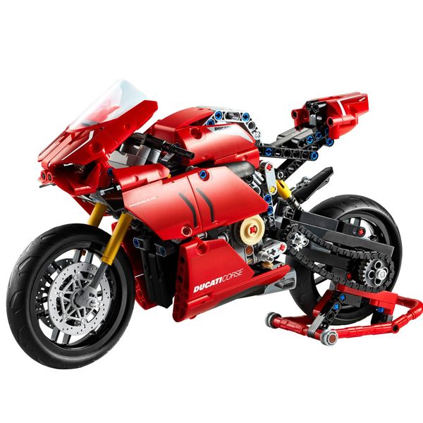 technic cars 674pcs blocks ducatis panigale v4 r motorcycle 42107 buildingbricks toys for kids christmas gift