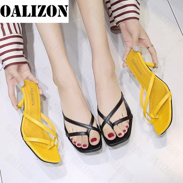 fashion leather pu summer pumps slippers sandals shoes women thin high heels lady flip flops square toe sandal, Black
fashion leather pu summer pumps slippers sandals shoes women thin high heels lady flip flops square toe sandal, Black