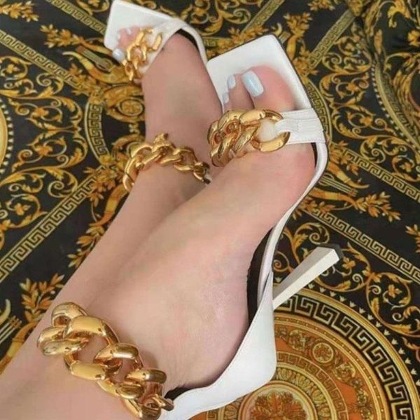 dress shoes 2021 women open toe high heels chain sandals pumps fashion ladies casual female buckle strap party stiletto footwear, Black
dress shoes 2021 women open toe high heels chain sandals pumps fashion ladies casual female buckle strap party stiletto footwear, Black