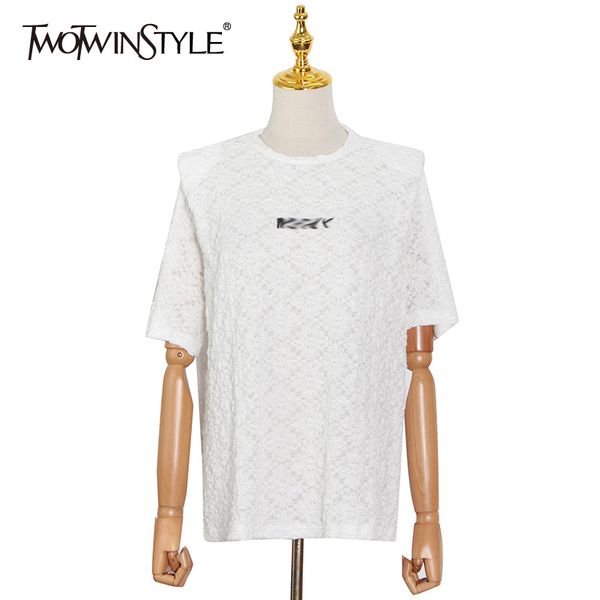 twowinsyle casual solid print shirt for women o neck short sleeve knitted straight shirts female summer fashion 210524, White
twowinsyle casual solid print shirt for women o neck short sleeve knitted straight shirts female summer fashion 210524, White