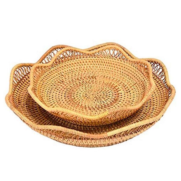 wicker bread basket, woven serving fruit candy cake or storage for key,natural rattan round basket(2 pcs) baskets
wicker bread basket, woven serving fruit candy cake or storage for key,natural rattan round basket(2 pcs) baskets