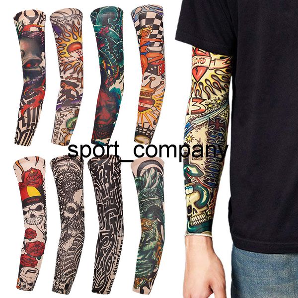 1/8/10pcs women men cycling sleeve summer sunscreen tattoo long sleeve temporary arm sleeve slip outdoor sunscreen arm sleeves, Black
1/8/10pcs women men cycling sleeve summer sunscreen tattoo long sleeve temporary arm sleeve slip outdoor sunscreen arm sleeves, Black