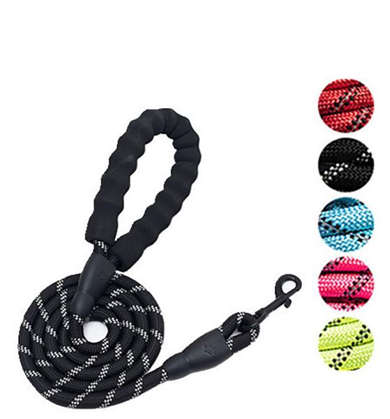 dog collars & leashes strong leash with comfortable padded handle pet reflective traction rope multicolor round
dog collars & leashes strong leash with comfortable padded handle pet reflective traction rope multicolor round