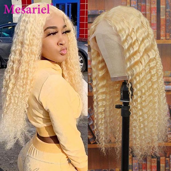lace wigs 613 honey blonde 13x1 frontal human hair kinky curly middle part front wig remy pre plucked, Black;brown
lace wigs 613 honey blonde 13x1 frontal human hair kinky curly middle part front wig remy pre plucked, Black;brown