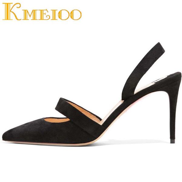 kmeioo fashion summer thin heel sandals ol office shoes woman pointed toe high heels cut-out slingback pumps slip on stiletto, Black
kmeioo fashion summer thin heel sandals ol office shoes woman pointed toe high heels cut-out slingback pumps slip on stiletto, Black