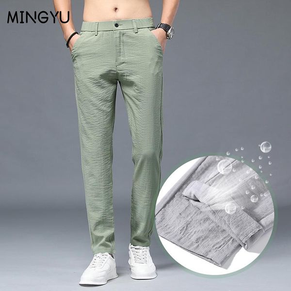 men's pants summer men stretch casual slim fit elastic waist jogger korean breathing linen light green brand thin trousers male 28-38, Black
men's pants summer men stretch casual slim fit elastic waist jogger korean breathing linen light green brand thin trousers male 28-38, Black