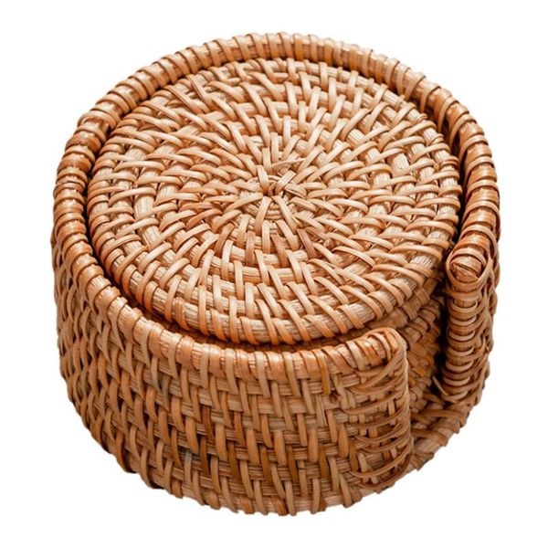 set rattan plaited articles drink coasters round placemats for table protection mats & pads
set rattan plaited articles drink coasters round placemats for table protection mats & pads