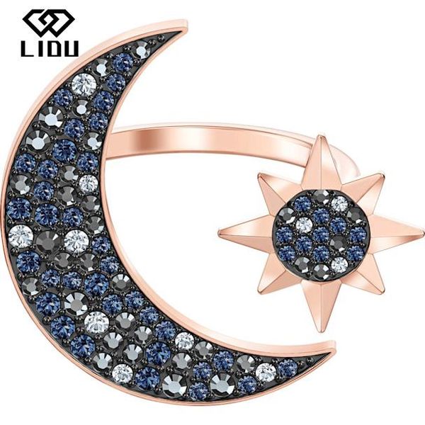 cluster rings lidu swa sun and moon plated with rose gold send gifts to friends mail manufacturers wholesale, Golden;silver
cluster rings lidu swa sun and moon plated with rose gold send gifts to friends mail manufacturers wholesale, Golden;silver