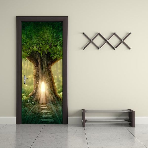 wallpapers 3d forest pattern wall door stickers self-adhesive renovation living room bedroom home decor poster decoration accessory
wallpapers 3d forest pattern wall door stickers self-adhesive renovation living room bedroom home decor poster decoration accessory