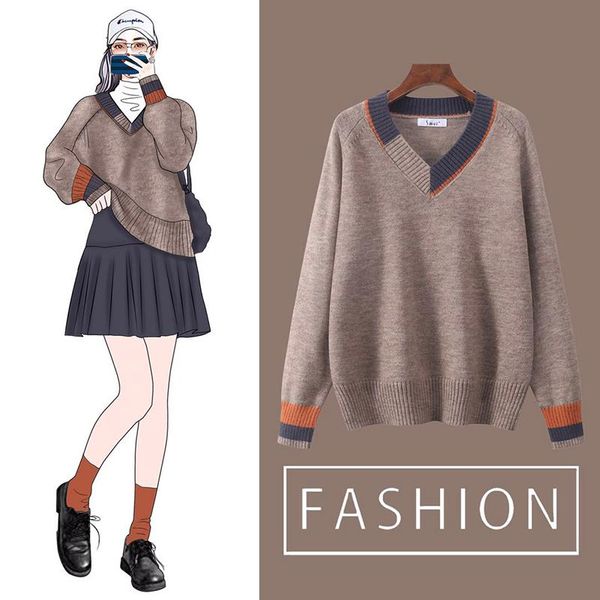 women's sweaters wholesale 2021 spring autumn winter fashion casual warm nice women sweater woman female ol pullover bvy1583, White;black
women's sweaters wholesale 2021 spring autumn winter fashion casual warm nice women sweater woman female ol pullover bvy1583, White;black