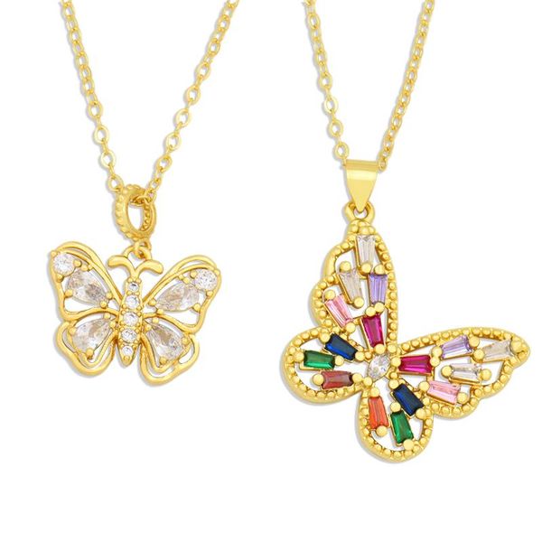 pendant necklaces cz crystal gorgeous butterfly for woman punk hip hop jewelry cute bowknot goth style necklace female party gift, Silver
pendant necklaces cz crystal gorgeous butterfly for woman punk hip hop jewelry cute bowknot goth style necklace female party gift, Silver