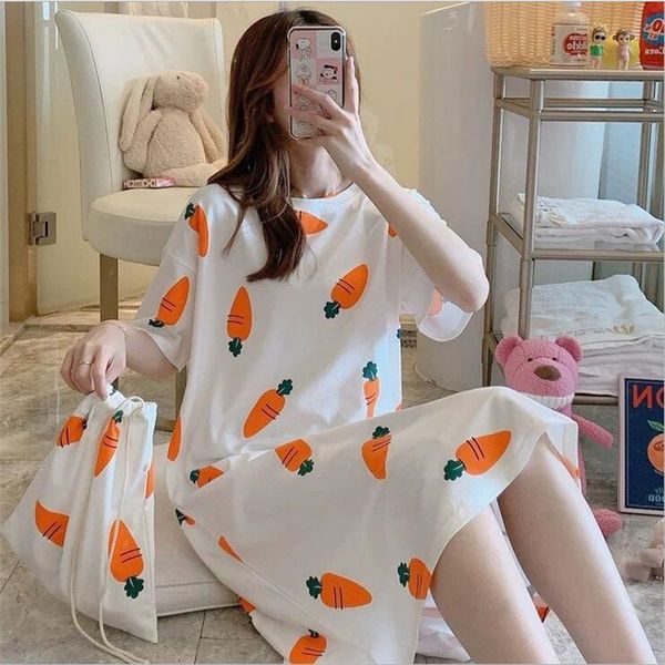 sondr women short sleeve sleepwear cotton night gowns summer cartoon nightgowns home wear girls sleep lounge sleeping dress, Black;red
sondr women short sleeve sleepwear cotton night gowns summer cartoon nightgowns home wear girls sleep lounge sleeping dress, Black;red