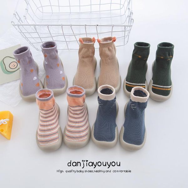 first walkers indoor baby sock shoes girl boy floor anti-slip socks with soft rubber sole
first walkers indoor baby sock shoes girl boy floor anti-slip socks with soft rubber sole