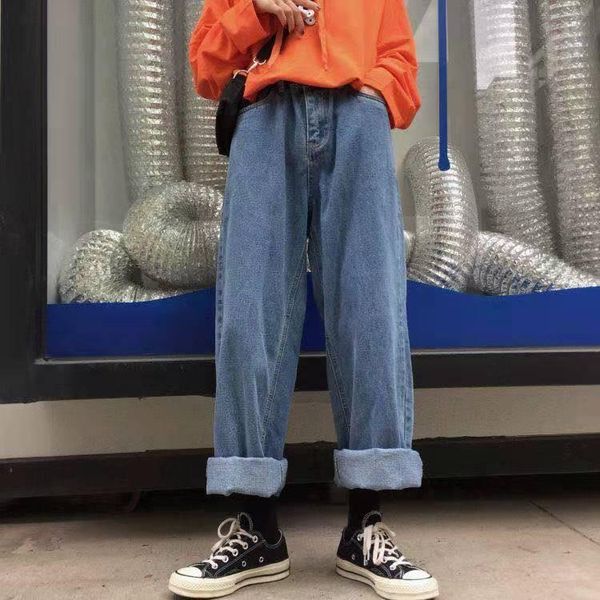 women's jeans women solid female wide leg trousers simple loose plus size 5xl all-match casual fashion hip-hop washed streetwear jean, Blue
women's jeans women solid female wide leg trousers simple loose plus size 5xl all-match casual fashion hip-hop washed streetwear jean, Blue