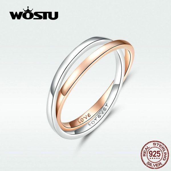 wedding rings wostu 2021 design double fashion 100% real sterling silver love forever making gift for lover 053, Slivery;golden
wedding rings wostu 2021 design double fashion 100% real sterling silver love forever making gift for lover 053, Slivery;golden