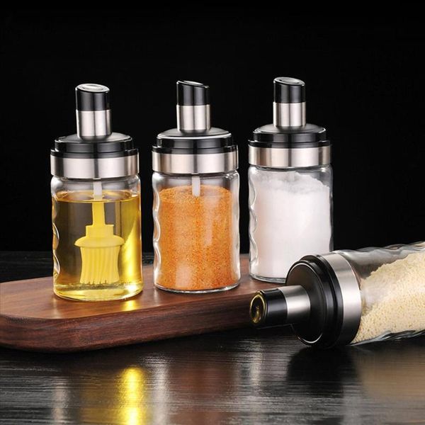 storage bottles & jars glass seasoning tank kitchen spice kit pepper spoon oil brush honey container food
storage bottles & jars glass seasoning tank kitchen spice kit pepper spoon oil brush honey container food