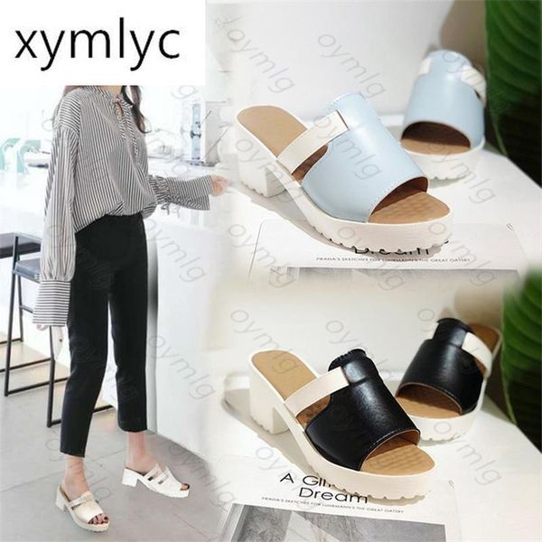 dress shoes 2021 korean version of the summer thick-soled sandals and high-heeled ladies fashion slippers wedge heels women, Black 
dress shoes 2021 korean version of the summer thick-soled sandals and high-heeled ladies fashion slippers wedge heels women, Black
