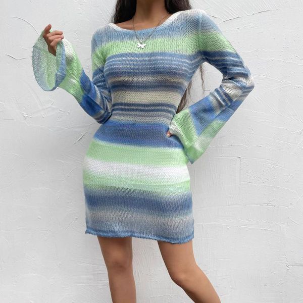 casual dresses yiyimiyu gradient knitted dress vintage y2k long sleeve backless mini slim o neck party holiday women fall, Black;gray
casual dresses yiyimiyu gradient knitted dress vintage y2k long sleeve backless mini slim o neck party holiday women fall, Black;gray