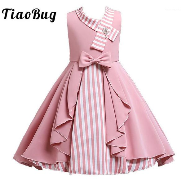 girl's dresses 2021 flower girls dress elegant princess kids child striped wedding party children's summer birthday1, Red;yellow
girl's dresses 2021 flower girls dress elegant princess kids child striped wedding party children's summer birthday1, Red;yellow