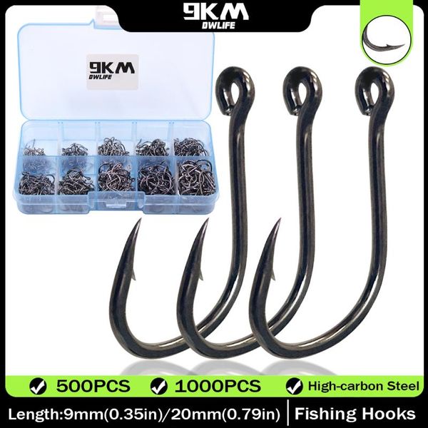 fishing hooks set 250~1000pcs high carbon steel worm pond saltwater accessories premium strong sharp barbs
fishing hooks set 250~1000pcs high carbon steel worm pond saltwater accessories premium strong sharp barbs