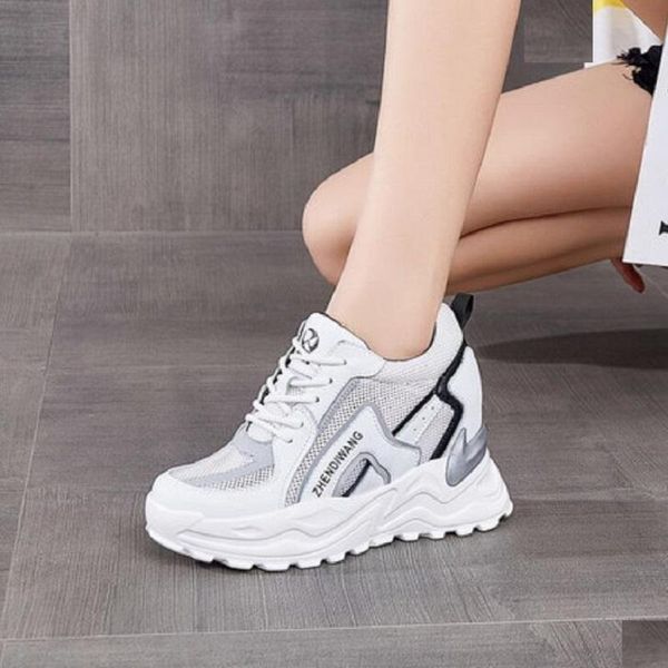 spring autumn korean style wedges heels height increasing platform cross-tied genuine leather women casual sneakers shoes dress, Black
spring autumn korean style wedges heels height increasing platform cross-tied genuine leather women casual sneakers shoes dress, Black