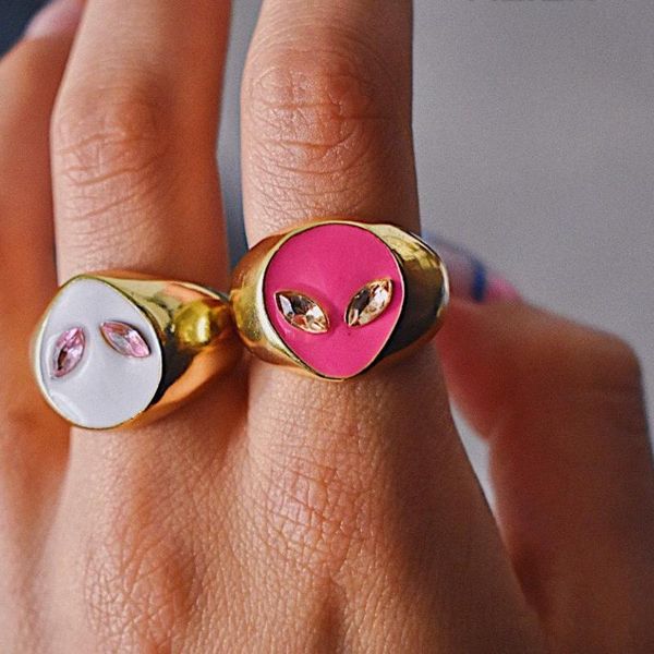 wedding rings flatfoosie fashion alien heart enamel for women gold color sweet star yin yang index finger party street jewelry, Slivery;golden
wedding rings flatfoosie fashion alien heart enamel for women gold color sweet star yin yang index finger party street jewelry, Slivery;golden