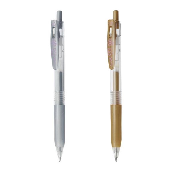gel pens zebra sarasa jje15 metal color pen gold/silver 1.0mm metallic colors push-on painting for school student
gel pens zebra sarasa jje15 metal color pen gold/silver 1.0mm metallic colors push-on painting for school student