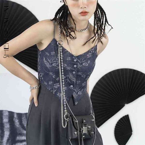 printed camisole waistcoat women's summer v-neck single breasted sleeveless short vest female tide 210427, Black;white
printed camisole waistcoat women's summer v-neck single breasted sleeveless short vest female tide 210427, Black;white
