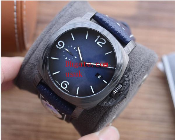 factory luxury wristwatch mens watches lumin0r p 01663 44mm blue leather strap automatic movement fashion wristwatches, Slivery;brown
factory luxury wristwatch mens watches lumin0r p 01663 44mm blue leather strap automatic movement fashion wristwatches, Slivery;brown