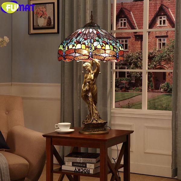 table lamps fumat tiffany style desk dragonfly gemstone shade girl peacock frame base light stained glass classical art decor
table lamps fumat tiffany style desk dragonfly gemstone shade girl peacock frame base light stained glass classical art decor