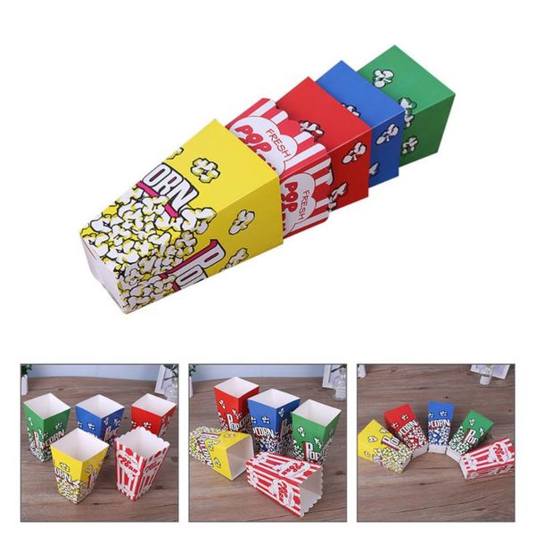 set 100pcs folding disposable popcorn paper packing boxes (random color) gift wrap
set 100pcs folding disposable popcorn paper packing boxes (random color) gift wrap